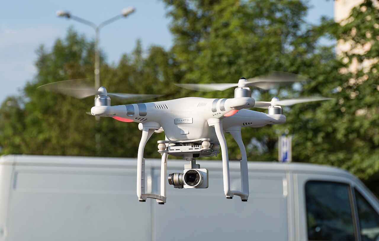 Drone d’inspection d’ouvrages d’art